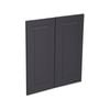Kaboodle Grey Fig Heritage Corner Base Cabinet Doors - 2 Pack