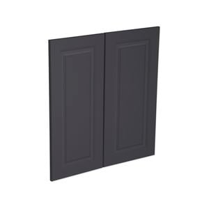 Kaboodle Grey Fig Heritage Corner Base Cabinet Doors - 2 Pack