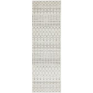 The Rug Connection Liu Elsa Off White 400x80cm - Large Runner Pet Friendly Indoor Rug