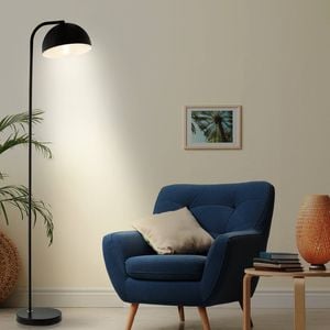 Verve Design Black Harley Floor Lamp