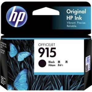 HP 915 Black Ink Cartridge - 300 Pages Each