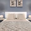 Palermo PU Leather King Bed Headboard Bedhead - White