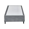 Glebe Ensemble Base King Single - Color Black - Upholstered Platform Bed