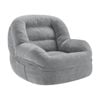 Mira Compressed Chair Lounge Seat Grey