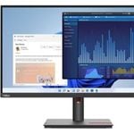 Lenovo ThinkVision T27P-30 27' UHD Monitor 4K 3840x2160 16:9 Height Adjustable Tilt Swivel Pivot DP HDMI USB-C 3xUSB3.2 Hub