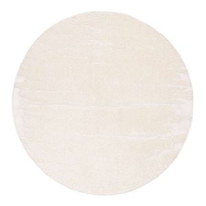 Loopsie-160cm X 160cm-kallo Ivory Textured Round Rug