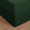Dreamaker Quilted Valance Eden Green Double Bed