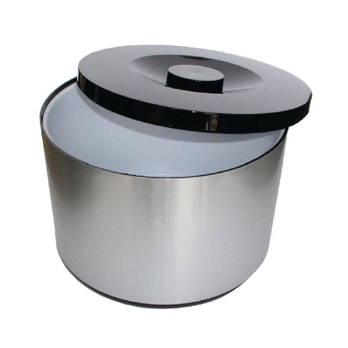 Beaumont Insulated Ice Bucket With Lid 10ltr Professional Barware Accessory