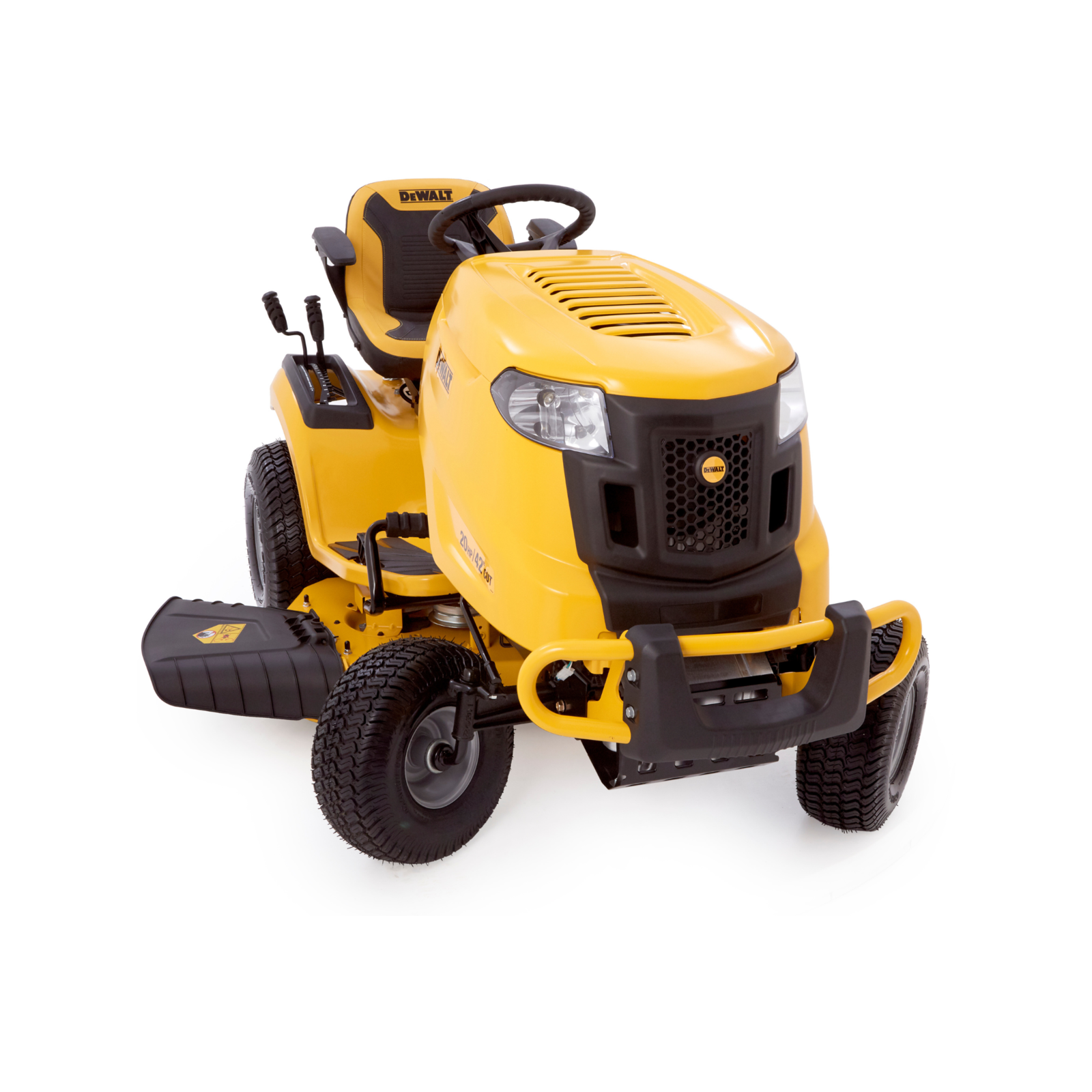 DeWALT 20HP V Twin Kohler 42 Inch Ride On Petrol Mower Bunnings Australia