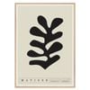 Galrie Henri Matisse Bold Black Cutout Art Print Modern Minimalist Decor, Wood Frame, A4 21 x 30cm (8 x 12inch)