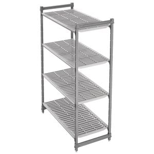Cambro Shelving Starter Unit Camshelving Basics Plus 4 Tier 1830x1070x460mm Commercial Kitchen Storage