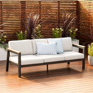 Mimosa Rhone 3 Seater Aluminium Lounge