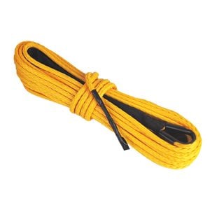 Sunrise Electric Winch Synthetic Rope 12.2m 4.8mm Orange - EWSR12O3K