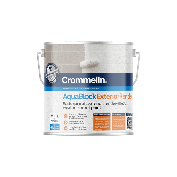 Crommelin 4L White AquaBlock Exterior Render