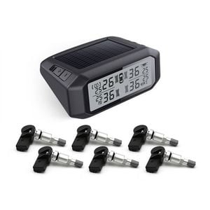Promata Mata 1  Solar Powered Tyre Pressure Monitor - 6 Internal Sensors