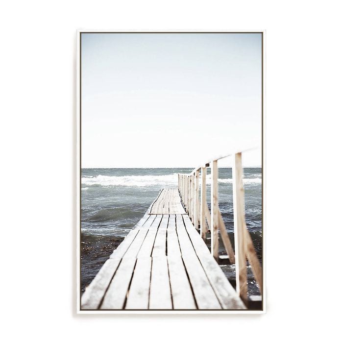 Artey | Shelby - Framed Canvas - White Frame - 60 x 90cm