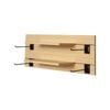 Double Line Storage Organising Kit with Shelves 800mm Oak