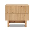 Big Lot Artisian Oak Giselle 2 Drawer Bedside