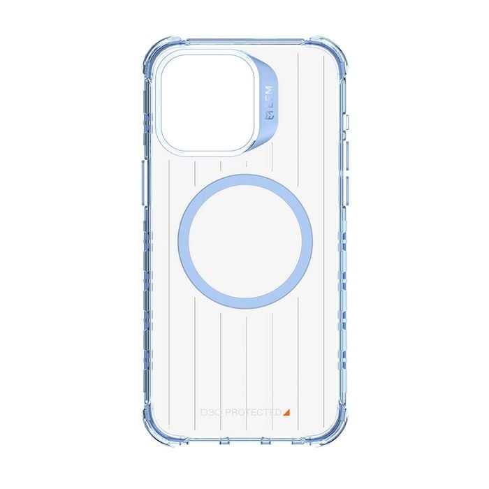 Efm Dakar Case Armour W/ D3o Bio For Apple Iphone 15 Pro Max - Tinted Blue