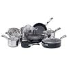 Raco Kitchen Essentials Nonstick/stainless Steel Induction 9 Piece Cookware Set
