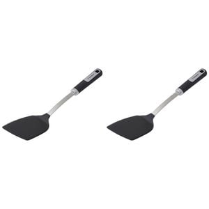 2PK Westinghouse Nylon Cooking Turner Soft Grip Stainless Steel