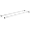Flexi Storage Home Solutions 435mm White Basket Frame Cross Bars - 4 Pack