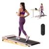 Everfit 3 in 1 Walking Pad Treadmill 12% Incline Under Desk Treadmills for Home Gym 40cmBelt Pink