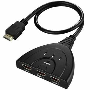 4k Ultra Hd 3 Way Hdmi Switch Box Splitter Hdtv 1080p Auto 3 Port In 1 Out Cable