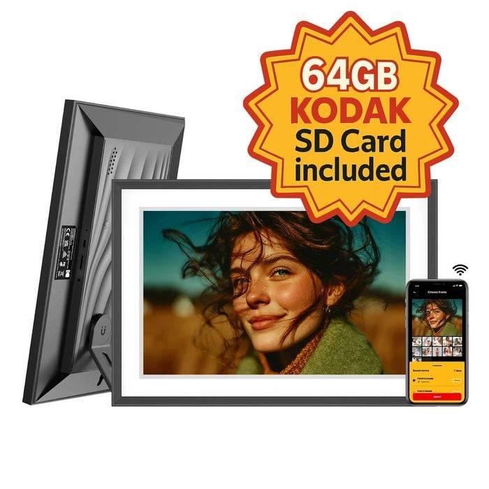 KODAK 10.1" RCF-1018 Frame Bundle + 64GB Card