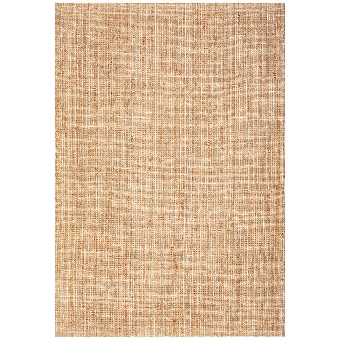 The Rug Connection Mila Marlo Camel 280x190cm - Large Hand Loomed Jute Indoor Floor Rug
