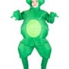 Inflatable Kids Green Tree Frog Animal Costume - One Size