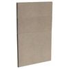 Kaboodle 450mm Raw Board Modern 3 Drawer Panels