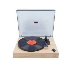 Silcron Encore Vinyl/Record Turntable with PC Encoding - Pine