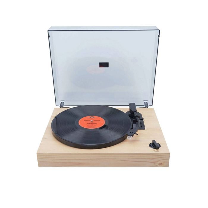 Silcron Encore Vinyl/Record Turntable with PC Encoding - Pine
