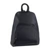 Wos Twin Zip Backpack Nappa Italian Leather Travel  Navy