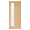 Woodcraft 2040 x 820 x 40mm Entrance Door St Clair Frosted Safety Glass SD03