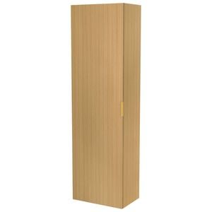 Lugna 2048 x 600 x 380mm Sand 3 Shelf 3 Drawers Left Hinged Door Storage Cabinet
