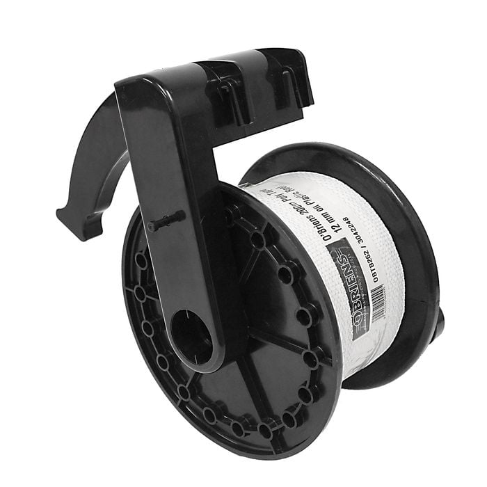 O'Briens 12.5mm x 200m Electric Fencing Polytape Reel