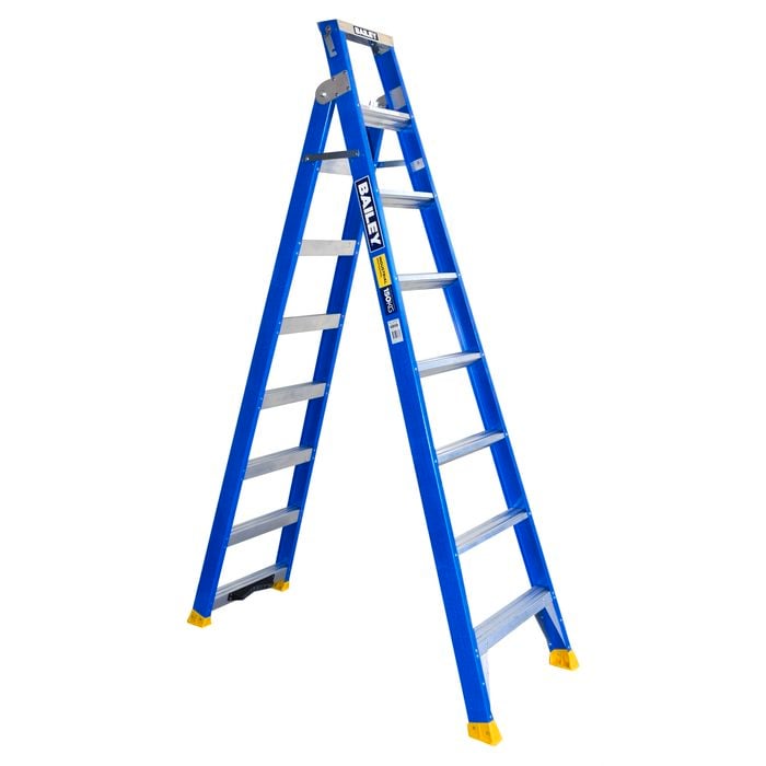 Bailey 2.4m 150kg Dual Purpose Ladder with Pole Support