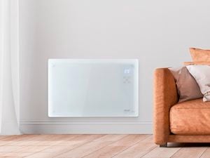 wall heater in a living room