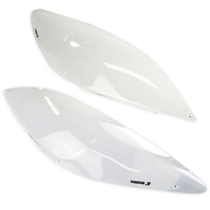 Genuine Mazda 3 BL Headlamp Protectors Light Covers Accessory Part BL11ACHLP