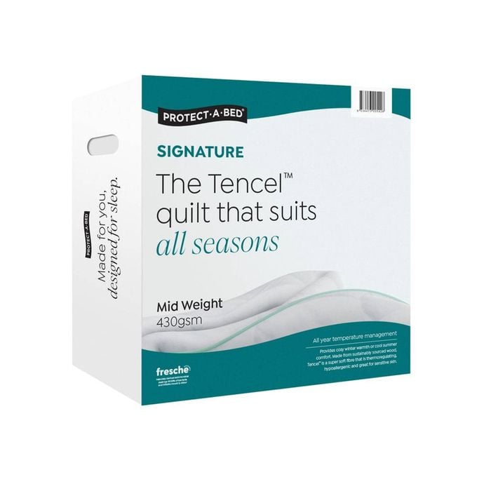 Protect-A-Bed Signature Tencel Mid Weight Quilt - Single