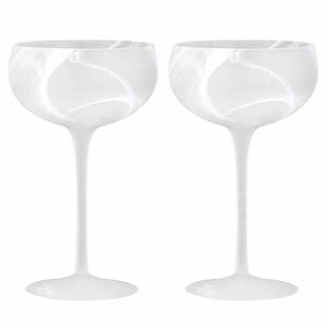 Tempa Skylar Set of 2 Cocktail Glasses - Frost