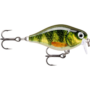 Rapala XLight Finesse Crank Shallow Runner Hard Body Fishing Lure Live Perch