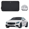 Front Windscreen Sun Shade for Mercedes-Benz S-class 2013 - 2020 (W222/C217/A217) - Standard 150 x 85 cm - Black