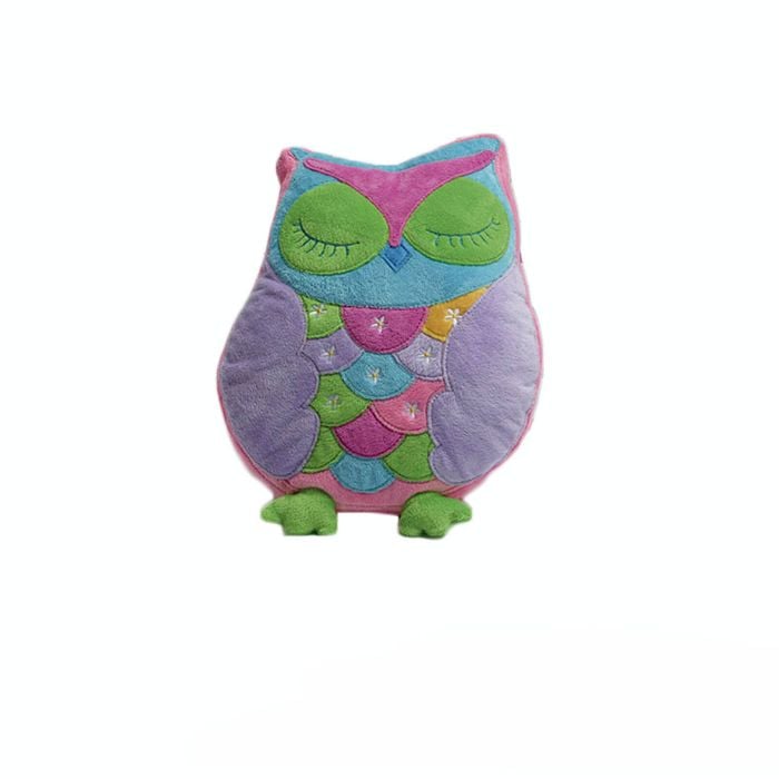 Jiggle & Giggle Owl Song Owl Shape Filled Cushion