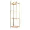 Keezi Stuffed Animal Toy Storage & Organizers Wooden Zoo Cage With Wheels Elastic Cords