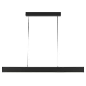 Telbix Navaro Modern Pendant Hanging Lamp Light Aluminium Polycarbonate Black Opal