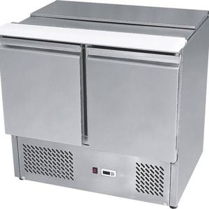 Atosa Two Door Sliding Lid Saladette Esl3800