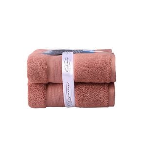 2PK Ultimate Alanya Bathroom Bath Mat/Towel 850Gsm Clay